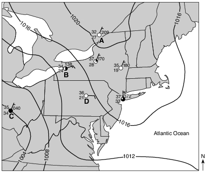 reference-tables, key-to-weather-map-symbols, meteorology, presentation-of-weather-data, standard-6-interconnectedness, models fig: esci12012-examw_g32.png